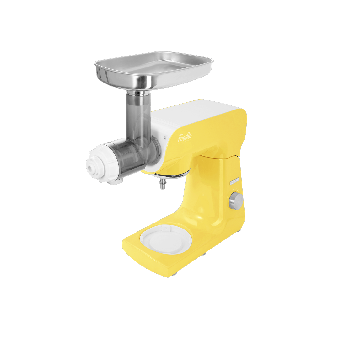 عجانه ومحضره طعام سينكور بمفرمه لحم 4.5 لتر 1000 وات 8 سرعات اصفر-STM46YL