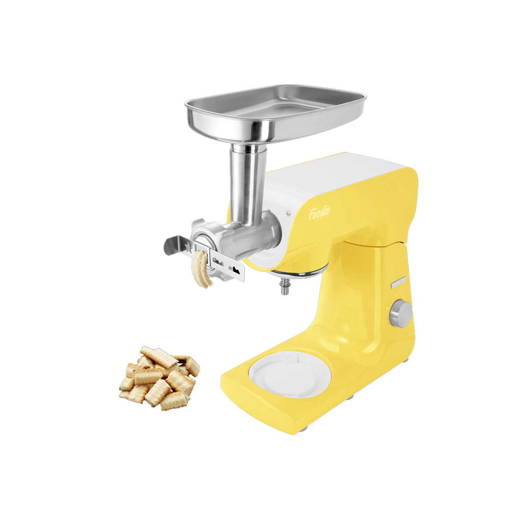 عجانه ومحضره طعام سينكور بمفرمه لحم 4.5 لتر 1000 وات 8 سرعات اصفر-STM46YL