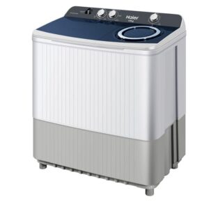 غسالة هاير حوضين 10ك ابيض-HTW100-S186