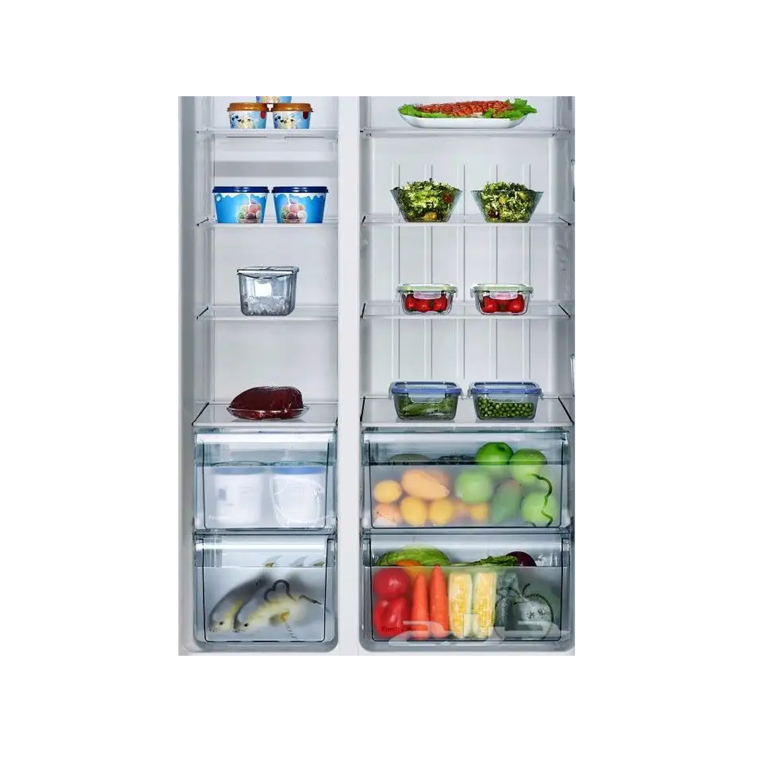 SBS ثلاجة هايسنس أربع أبواب،583 لتر