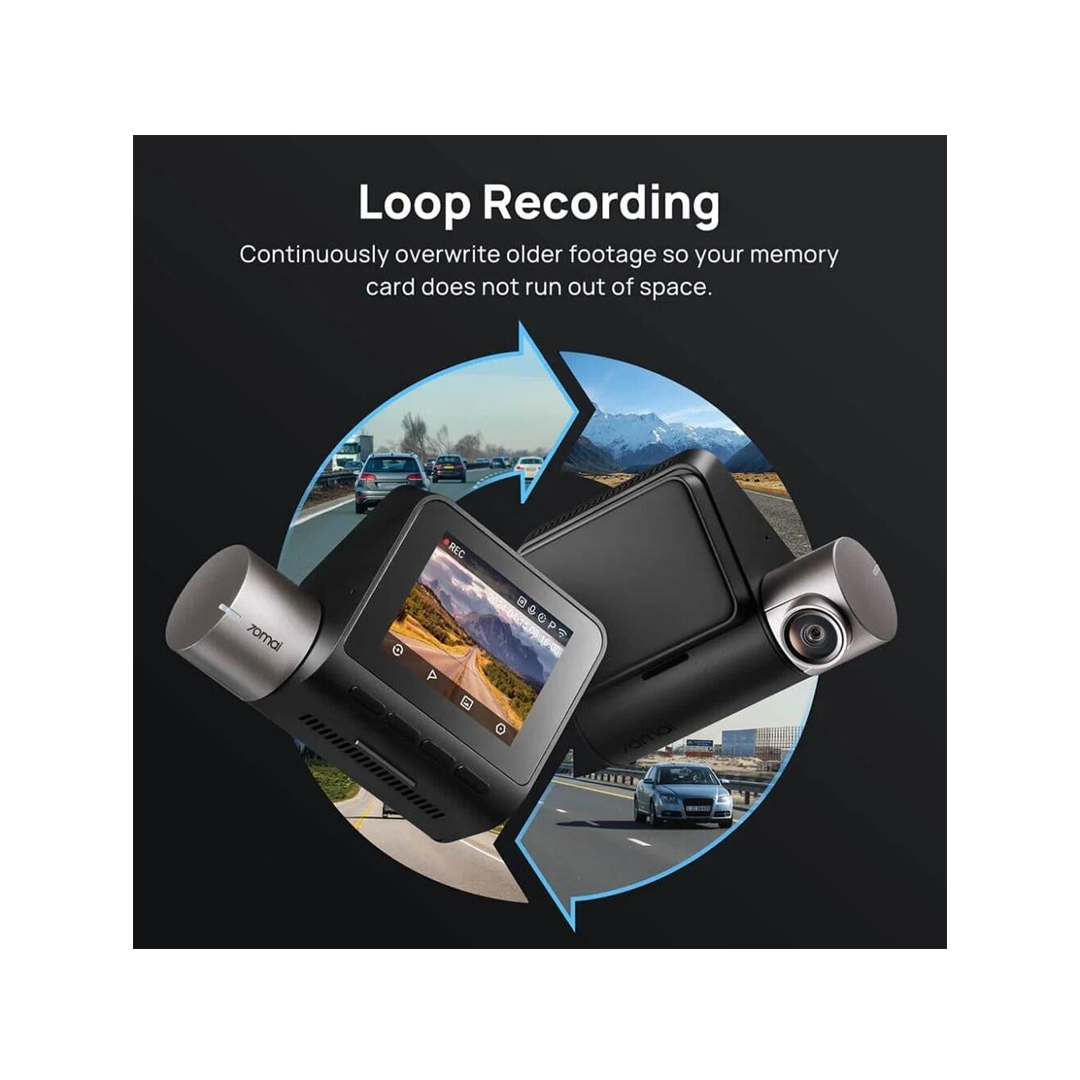 كاميرا سيارة داش كام 70mai 3k A510 امامية وخلفية-Z.22327.1723044719334841