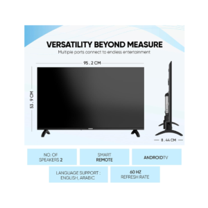 تليفزيون نيكاي 43 بوصة سمارت اندرويد-NTV4300SLEDN2