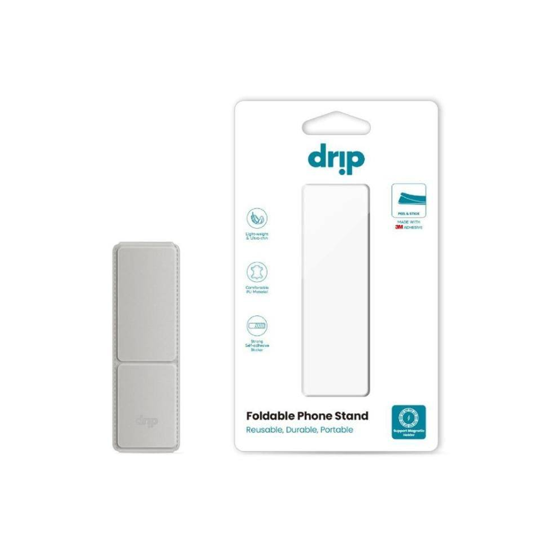 مسكة دريب Drip Foldable حامل هاتف مغناطيسي قابل للطي - رمادي-Z.22327.2683841999999285139