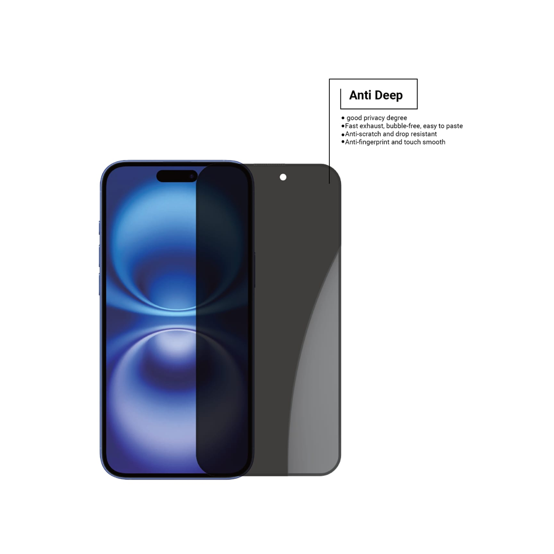 زوندا حماية شاشةسلسلة ايفون 16 - خصوصية لامع - ايفون 16 برو-Z.22327.8691056000000238379