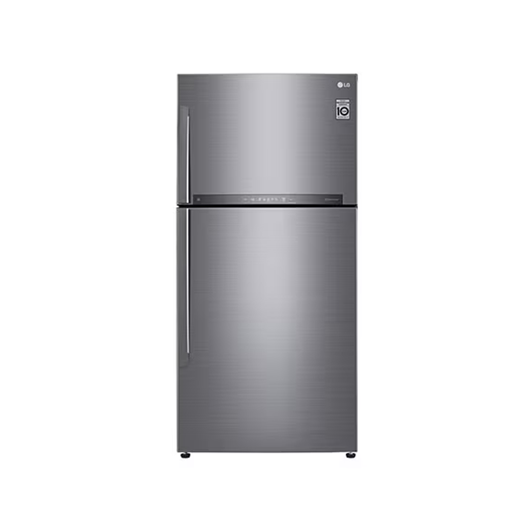 LG ثلاجة بابين 592 لتر ديجتل ابيض-LT22HBHWIN