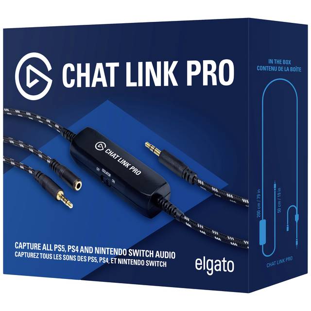 محول صوت Elgato Chat Link Pro لجهاز PS4. - Z.17689775470444543