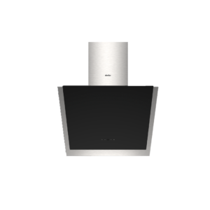 شفاط سمفر 60سم ستيل مع زجاج امامي اسود