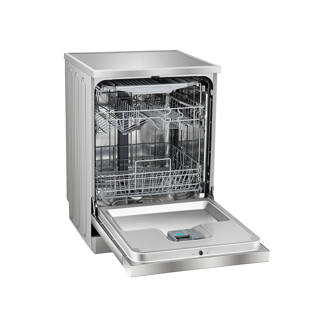 غسالة صحون هايسنس استيل 8 برامج 15 مكان-HS623E90XSA