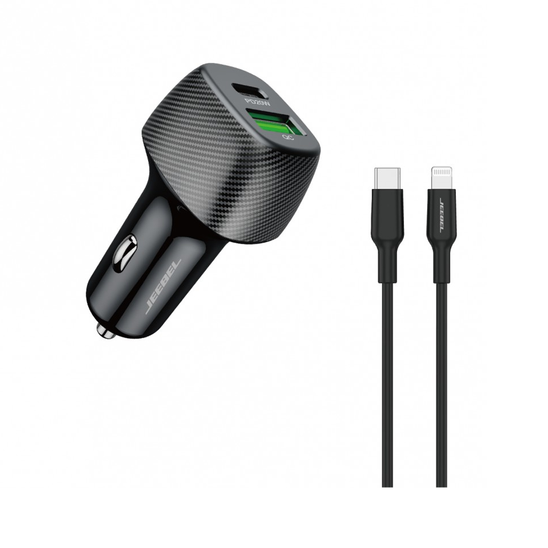 شاحن سيارة بمنفذ 38 واط