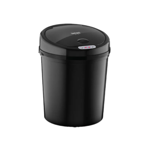 حاويه نفايات لمارت لمس 9 لتر بلاستيك اسود