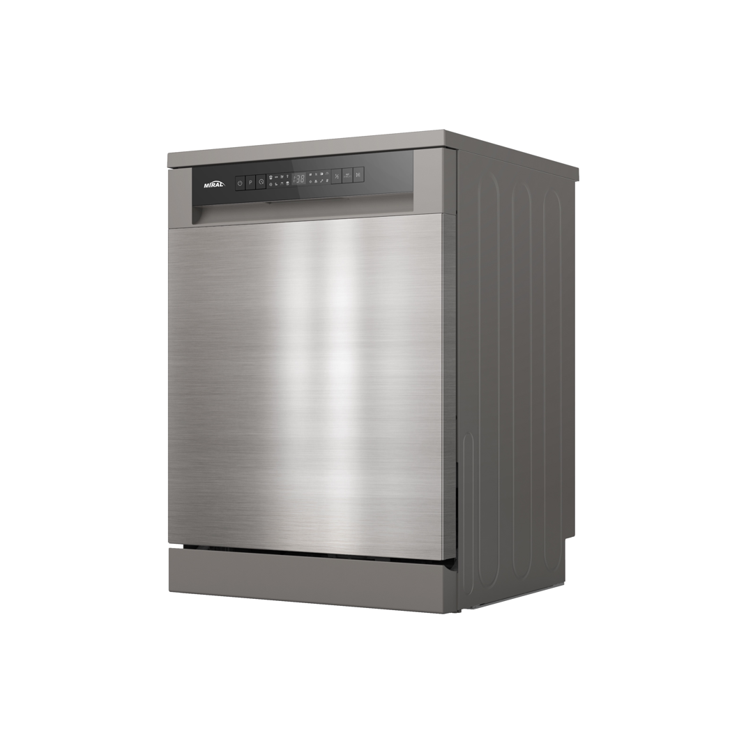 غسالة صحون ميرال 8 برامج ستالس ستيل-MDW15LB3S