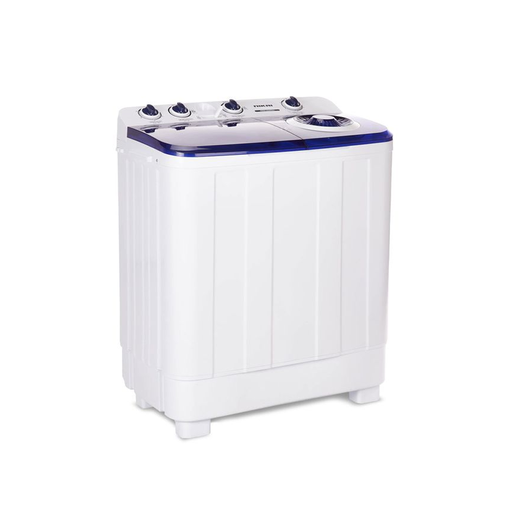 غسالة نيكاي 10ك حوضين ابيض-NWM1100SPN22