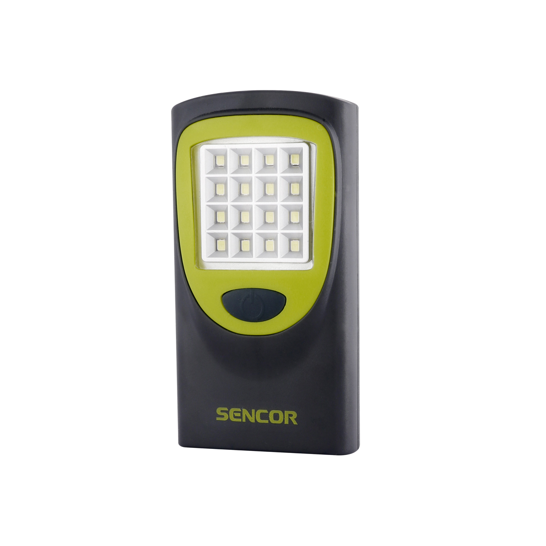 كشاف يدوي سينكور ال اي دي جانبين اسود