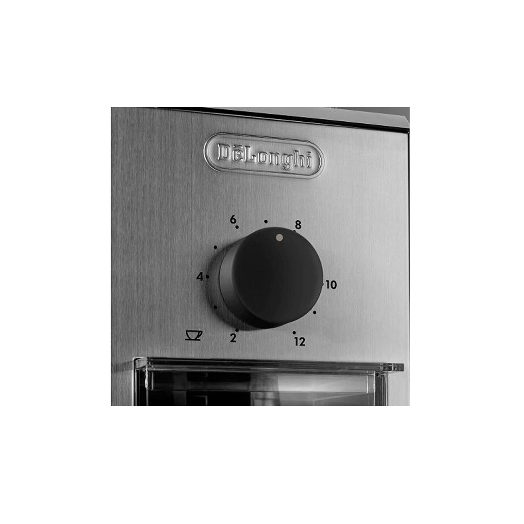 مطحنة قهوة ديلونجي 120 جم 110 واط سلفر