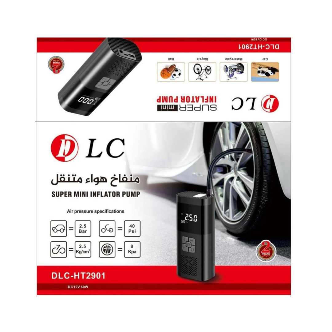 منفاخ هواء متنقل قابل للشحن-DLC-HT2901