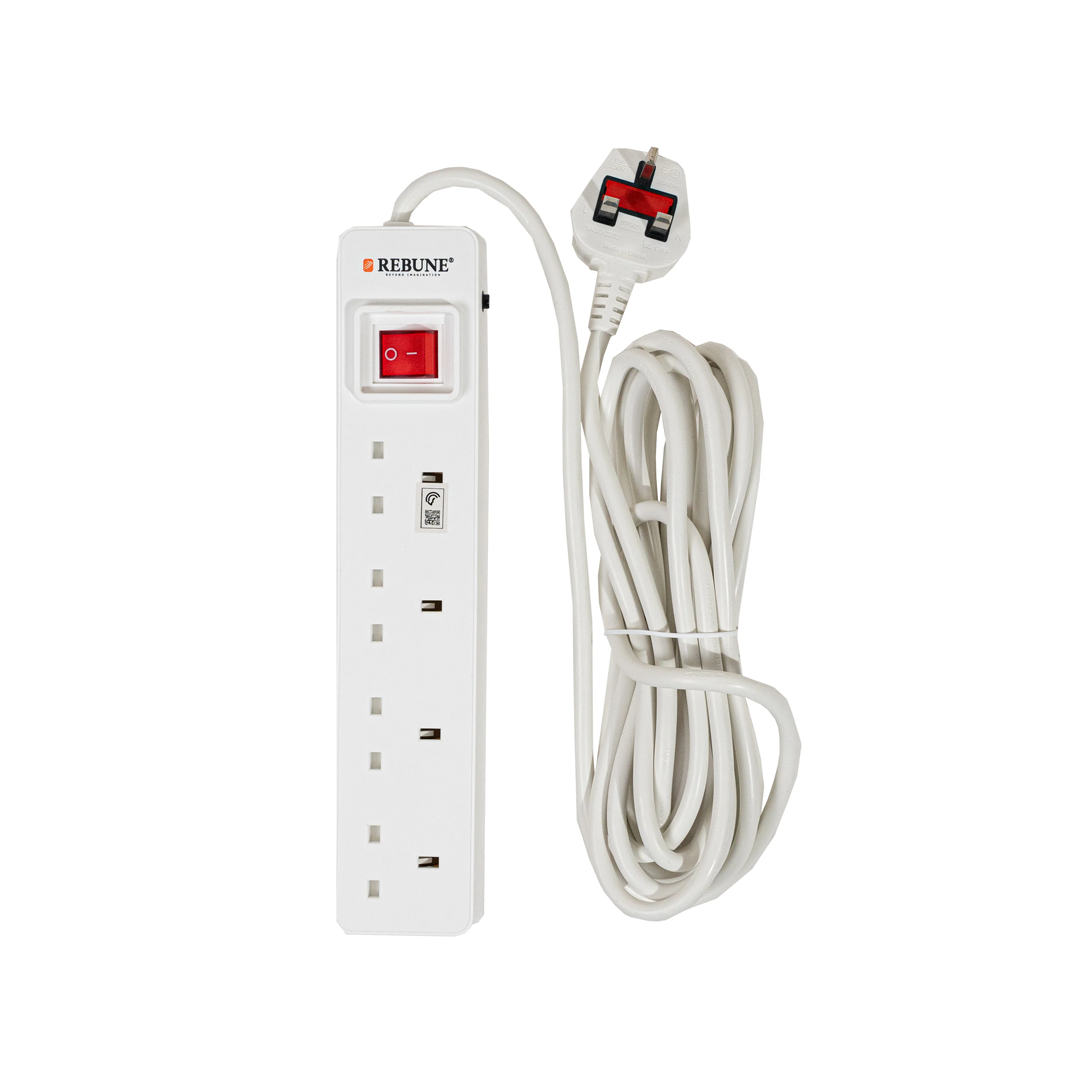 توصيلة كهربائية 4 منافذ