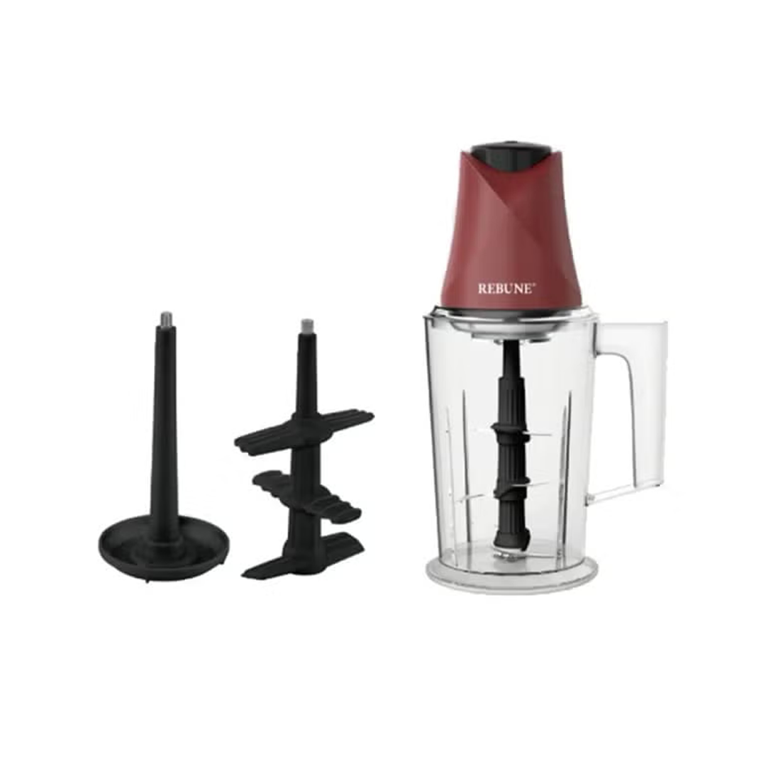 ريبون قطاعة خضراوات , 500 واط , 2 لتر , 3 شفرات حادة-RE-2-086