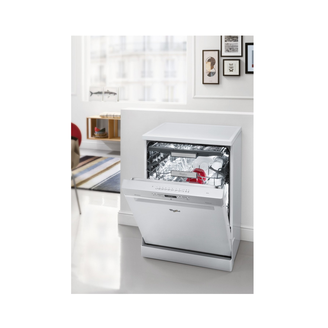 غسالة صحون ويرلبول 10 برامج، 3 رفوف، 14طقم-WFO3T123PL