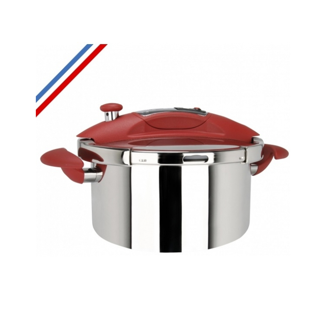 قدر ضغط ستيل احمر