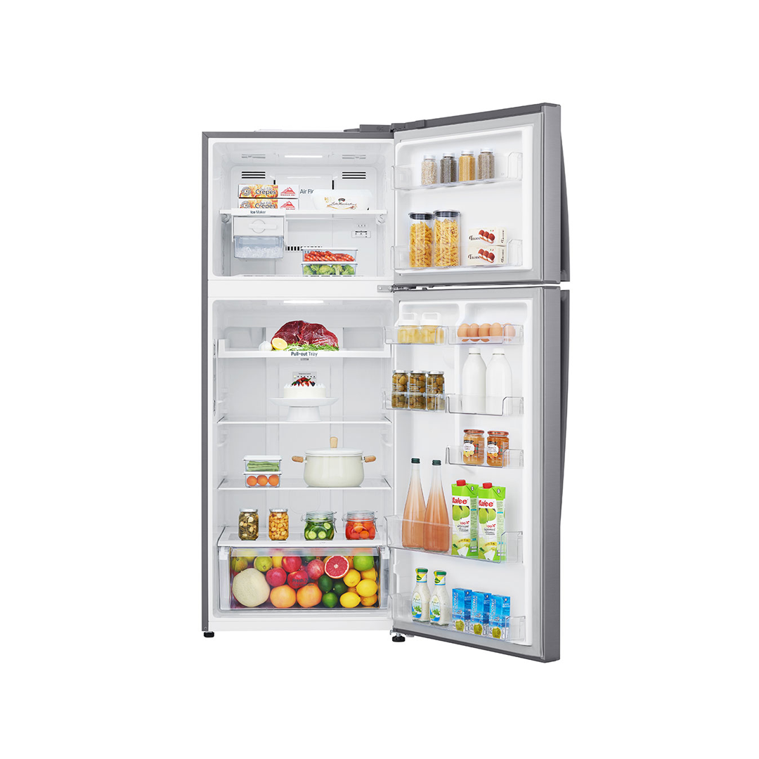 ثلاجة ال جي بابين 15.4 قدم 471 لتر انفرتر فضي - LT17CBBSIN