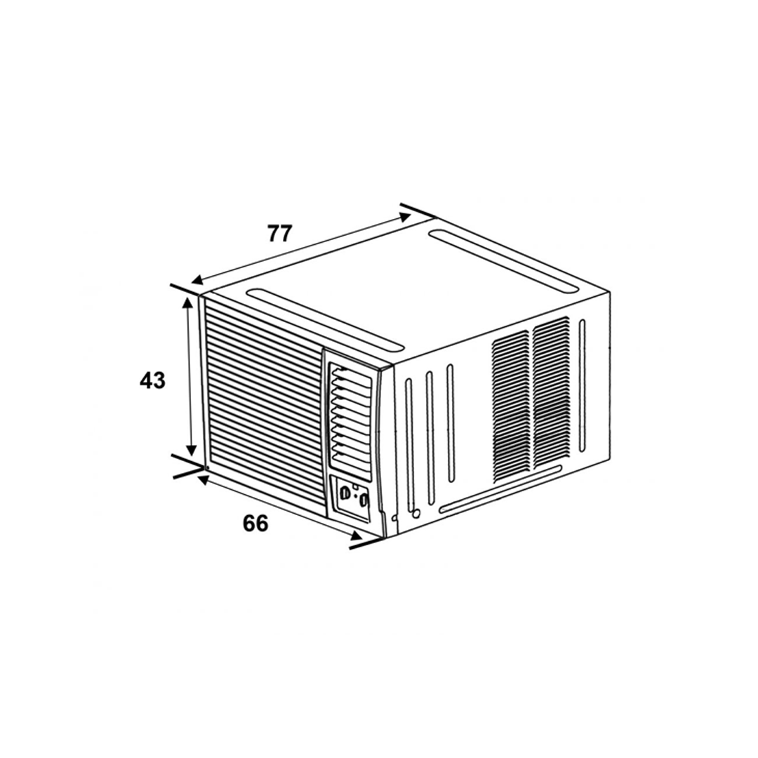 مكيف زيترست شباك 21800وحدة بارد-ZHW24CO