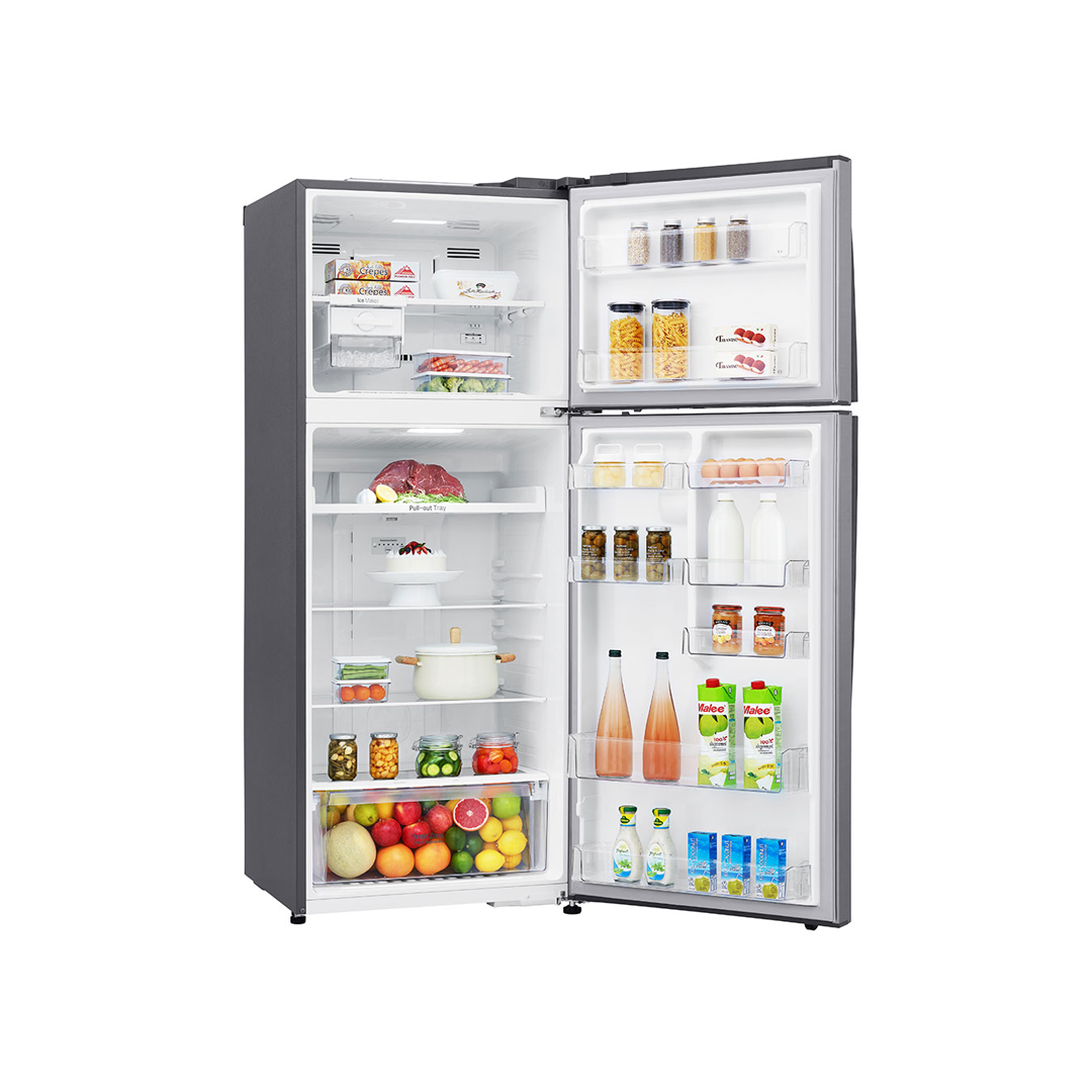 ثلاجة ال جي بابين 15.4 قدم 471 لتر انفرتر فضي - LT17CBBSIN