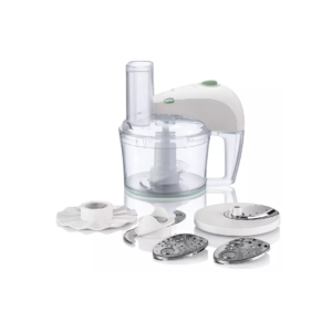 محضرة طعام فيليبس 350 واط، وعاء 2.1 لتر، ابي