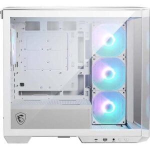 صندوق كمبيوتر MSI MAG PANO M100R PZ MID TOWER لون ابيض - Z.17686637707153554