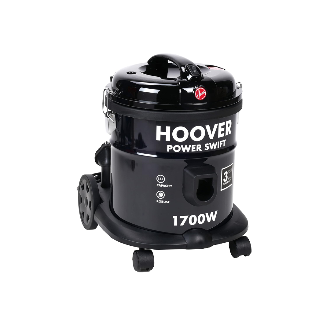 مكنسة هوفر درام 1700 واط 15 لتر اسود