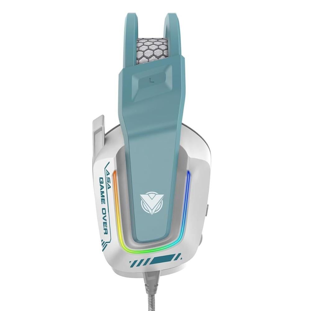 سماعة ألعاب ASA A80 صوت محيطي 7.1 وإضاءة RGB - و Z.17684984166651435