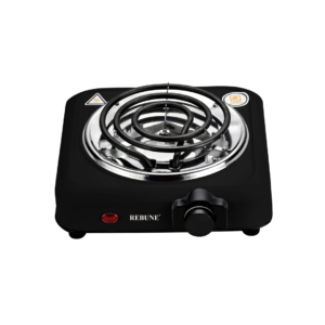 موقد كهربائي حلزوني شعلة واحدة 5 مستويات حرارة مع نظام أمان 1000واط W RE-4-058