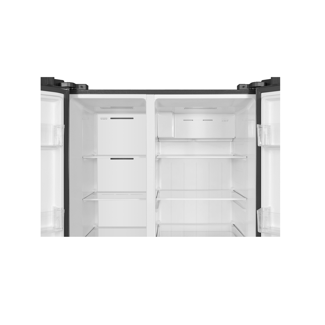 دولابي 484 لتر 17 قدم استيل TCL ثلاجة بابين P635SBSX