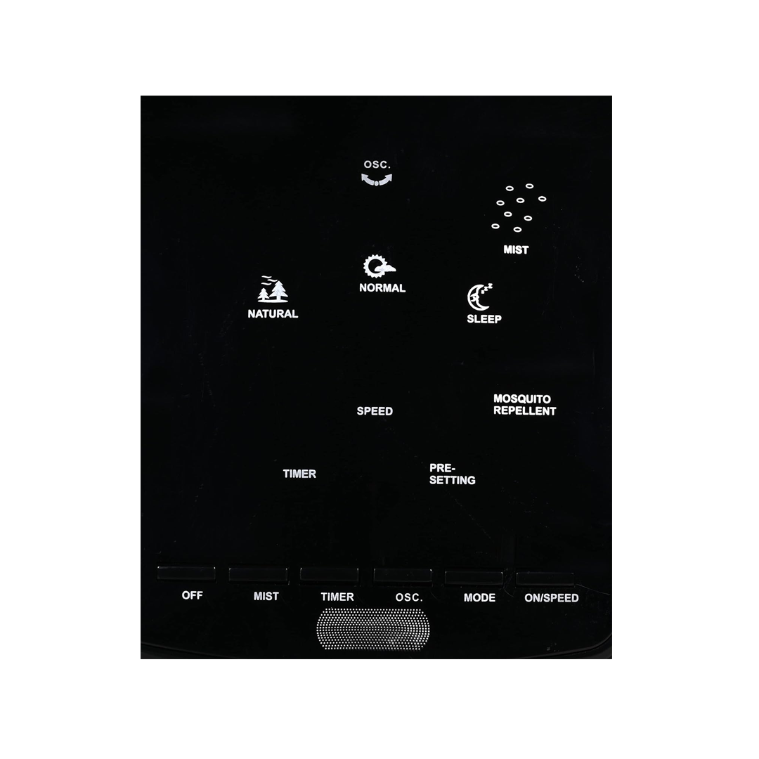 مروحة كولين ستاند مع مرطب اسود