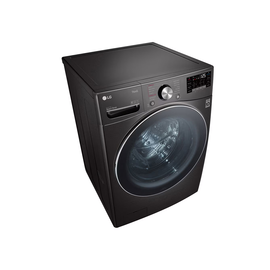 LG غسالة ومجففة اوتوماتيك تعبئة أمامية 21 كيلو-WS2112BST