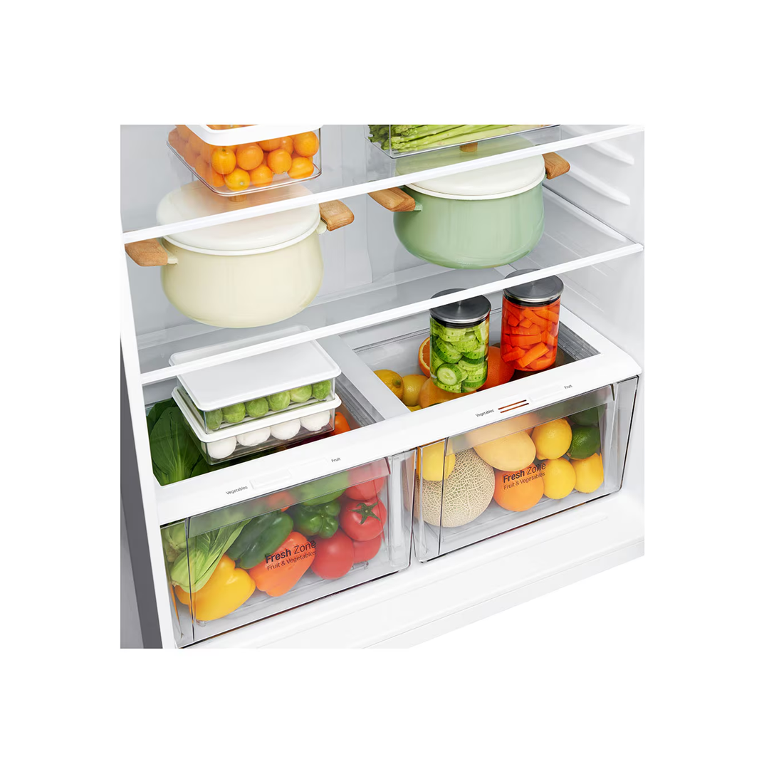 ثلاجة ال جي بابين 20.9 قدم فضي LT22CBBSIN