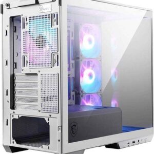 صندوق كمبيوتر MSI MAG PANO M100R PZ MID TOWER لون ابيض - Z.17686637707153554