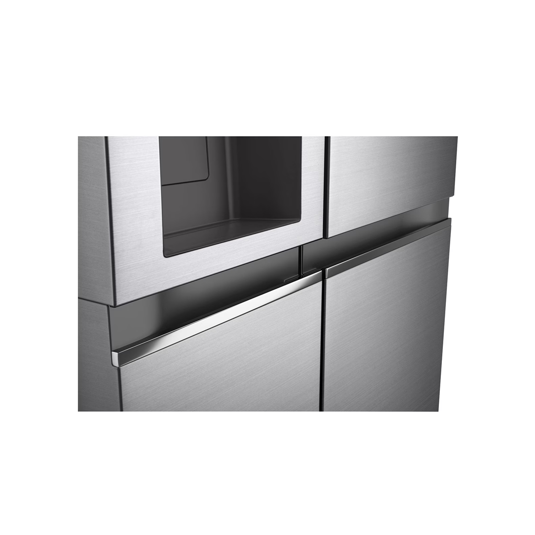 ثلاجة ال جي بابين 26.7 قدم فضي بلاتيني LS32NBDSLV