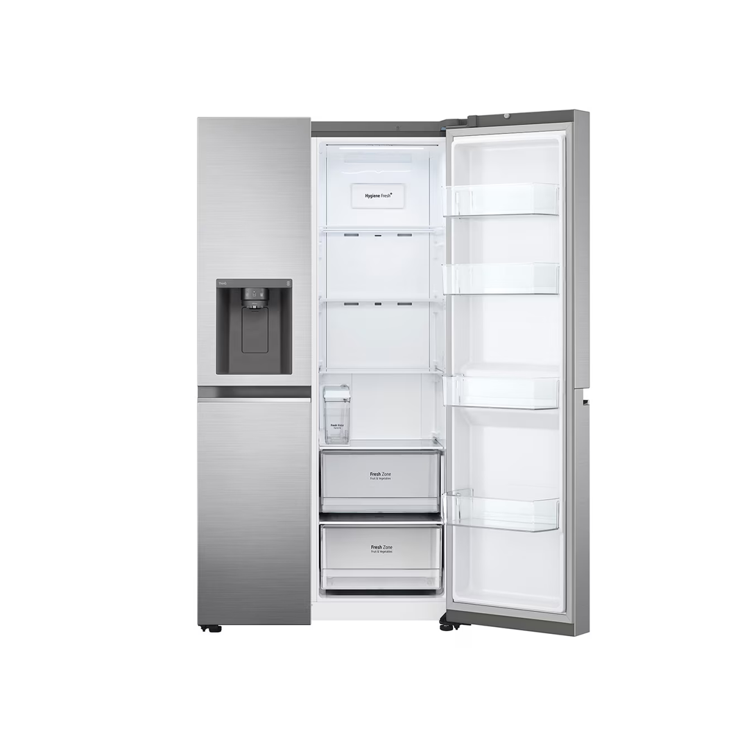 ثلاجة ال جي بابين 26.7 قدم فضي بلاتيني LS32NBDSLV