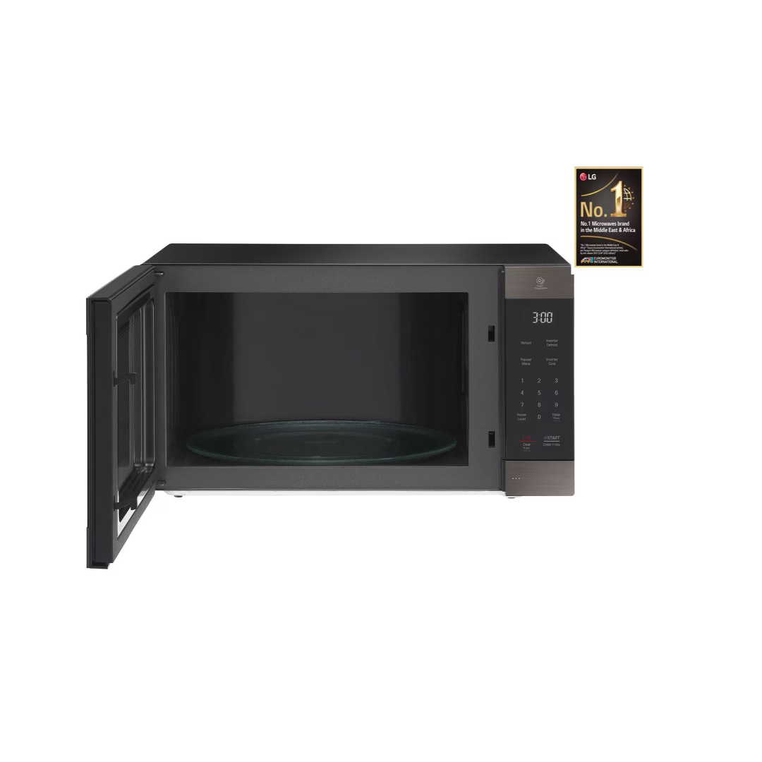 LG ميكرويف 56 لتر استيل سمارت انفرتر-MS5696HIT