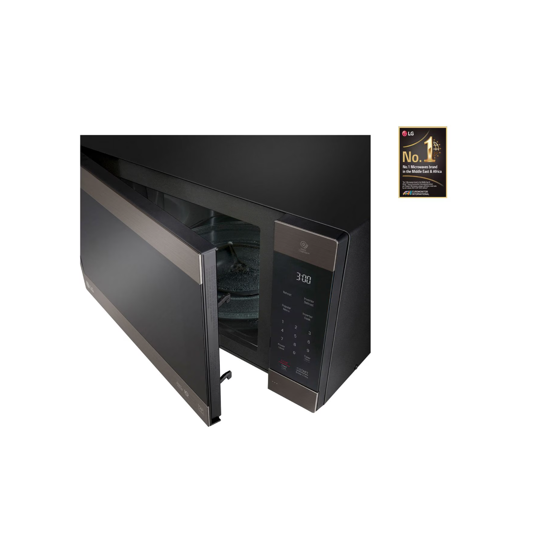 LG ميكرويف 56 لتر استيل سمارت انفرتر-MS5696HIT