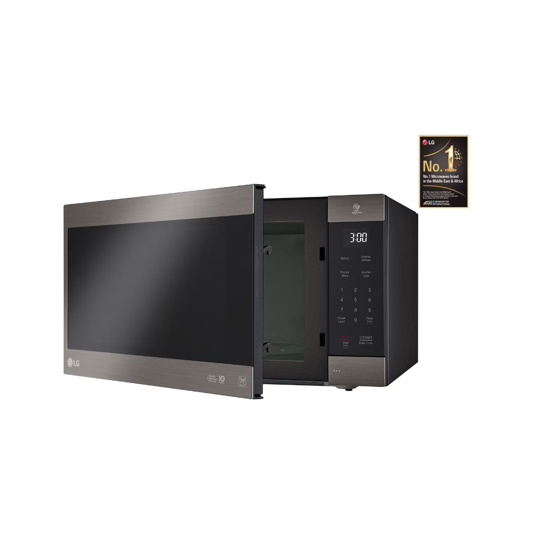 LG ميكرويف 56 لتر استيل سمارت انفرتر-MS5696HIT