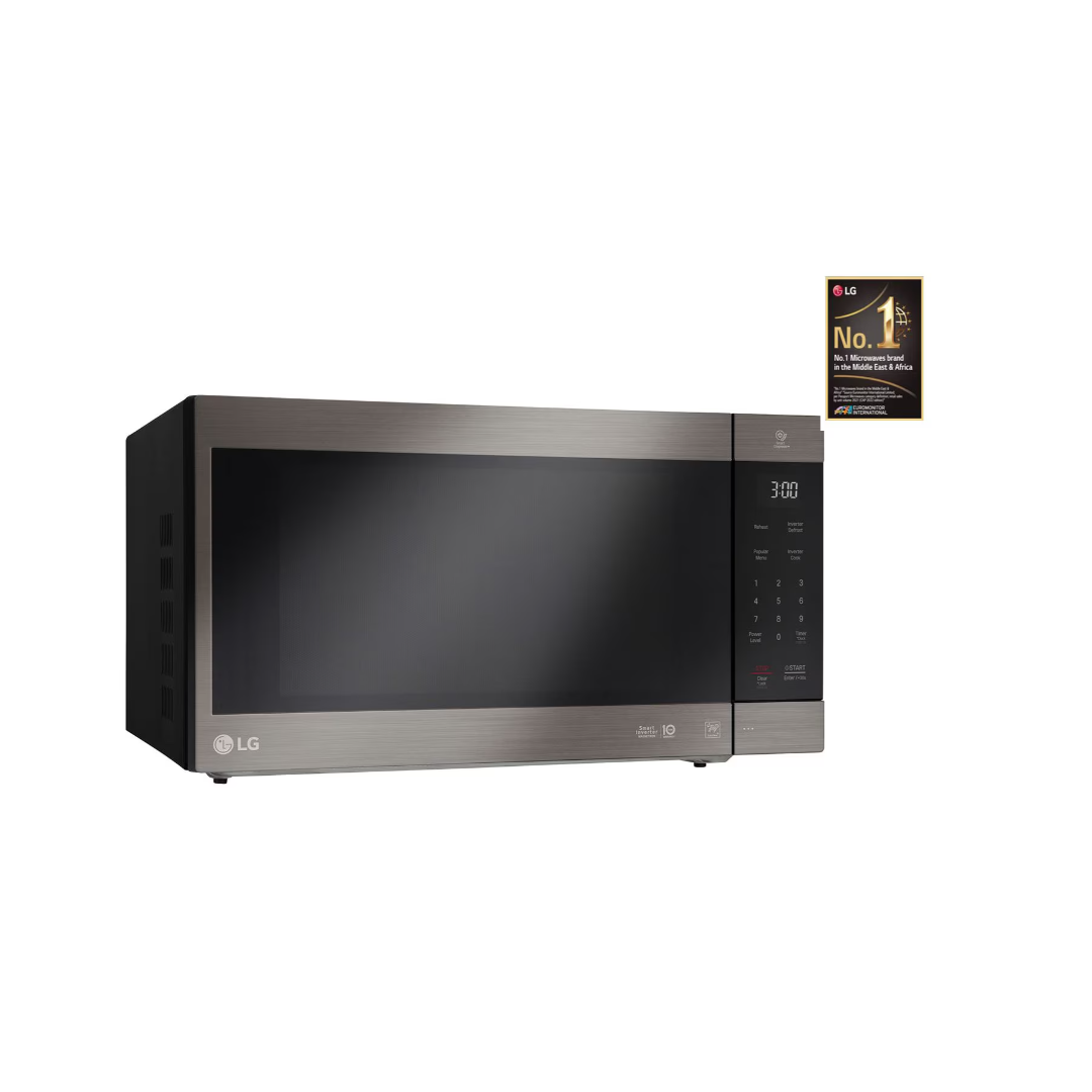 LG ميكرويف 56 لتر استيل سمارت انفرتر-MS5696HIT