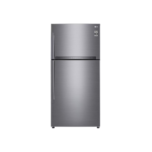 LG ثلاجة بابين 592 لتر ديجتل ابيض-LT22HBHWIN