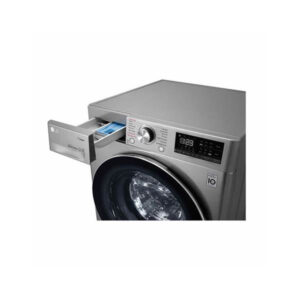 اتوماتيك فتحة امامية غسيل 9كجم و تنشيف 6 كجم استيل LG غسالة WSV0906XM