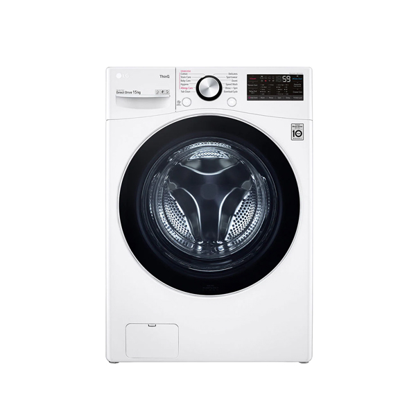 غسالة اتوماتيك فرنت لود15ك ابيض LG -WF1510WHT