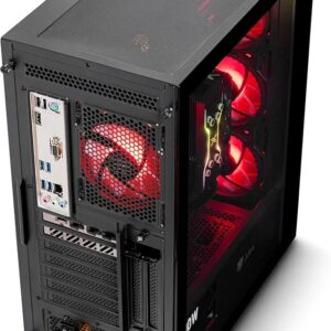 صندوق كمبيوتر ASA ATTACK ATX MID -TOWER 7FANS لون اسود - Z.17686659275863268