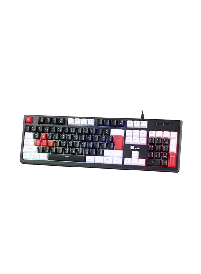 لوحة مفاتيح العاب سلكية ASA DELUXE BACKLIGHT - Z.1769350428708247 - الصورة 2