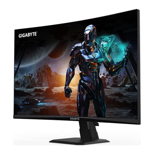 شاشة العاب منحنيه جيجابايتGigabyte 27" GS27FC FHD 180Hz R1500 1ms Curved لون اسود - Z.17690042989505882