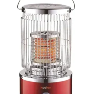 دفاية كولين مدورة استيل ميتالك احمر 2000 واط-807102013