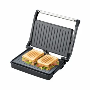 سخان ساندوتش مع شواية ريبون 800 واط أسود RE-5-101